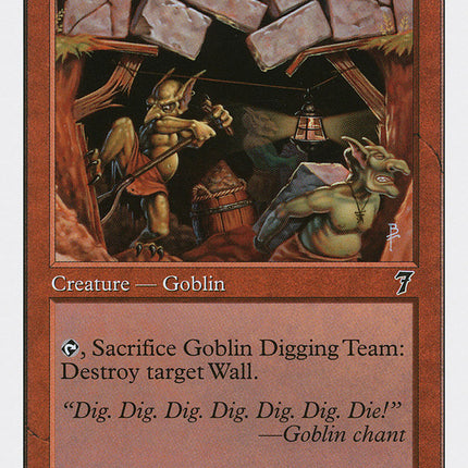 Goblin Digging Team [Seventh Edition]