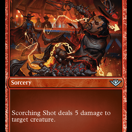 Scorching Shot (Promo Pack) [Outlaws of Thunder Junction Promos]