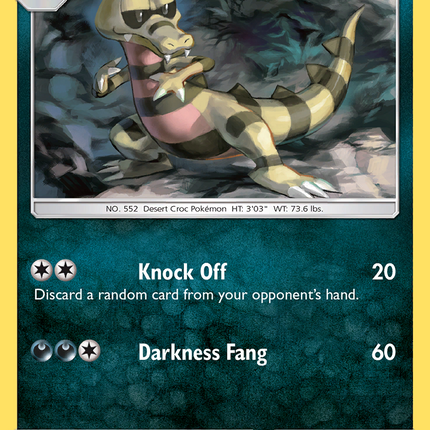 Krokorok (84/149) [Sun & Moon: Base Set]