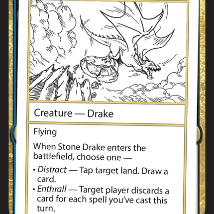 Stone Drake [Mystery Booster 2 Playtest Cards]