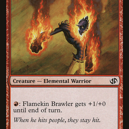 Flamekin Brawler [Duel Decks: Jace vs. Chandra]