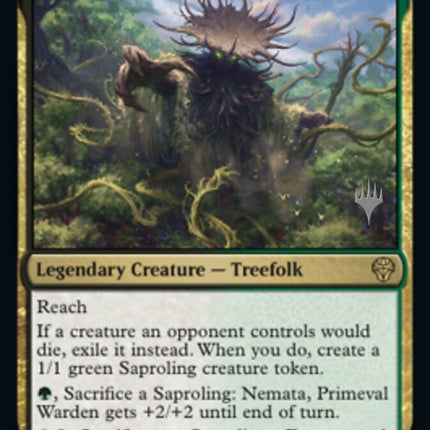 Nemata, Primeval Warden (Promo Pack) [Dominaria United Promos]