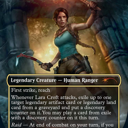 Lara Croft, Tomb Raider [Secret Lair Drop Series]