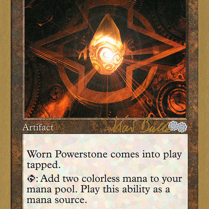 Worn Powerstone (Kai Budde) [World Championship Decks 1999]
