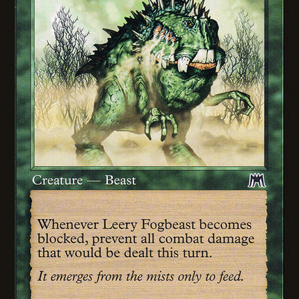 Leery Fogbeast [Onslaught]