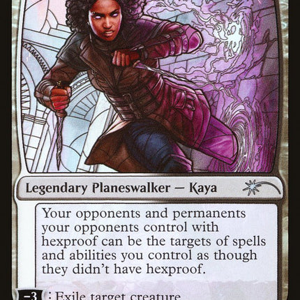 Kaya, Bane of the Dead (Stained Glass) [Secret Lair Drop Promos]