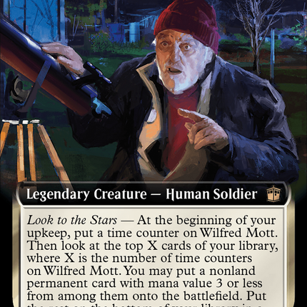 Wilfred Mott (Extended Art) (Surge Foil) [Doctor Who]
