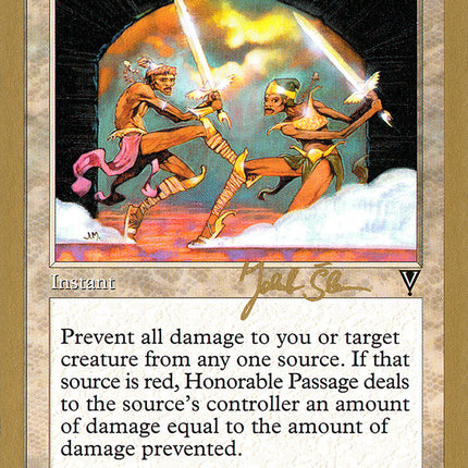 Honorable Passage (Jakub Slemr) (SB) [World Championship Decks 1997]