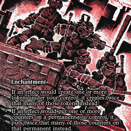 Doubling Season (Borderless) [Teenage Mutant Ninja Turtles Eternal-Legal]