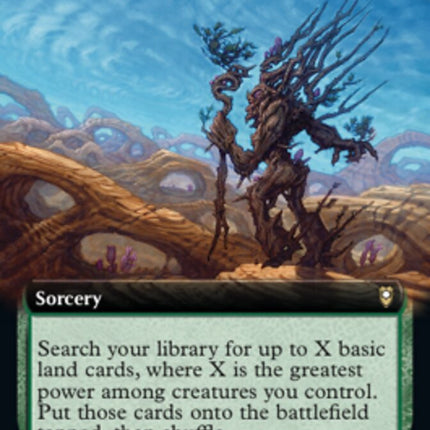 Traverse the Outlands (Extended Art) [Commander Legends: Battle for Baldur's Gate]