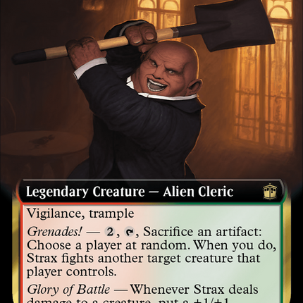Strax, Sontaran Nurse (Extended Art) (Surge Foil) [Doctor Who]