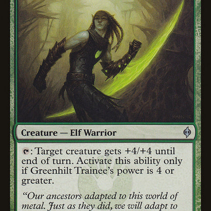Greenhilt Trainee [New Phyrexia]