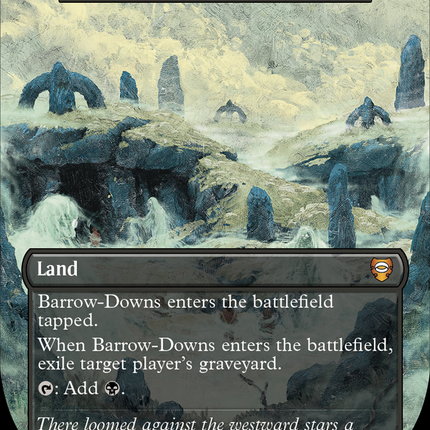 Barrow-Downs - Bojuka Bog (Surge Foil Realms and Relics) [The Lord of the Rings: Tales of Middle-Earth Commander]