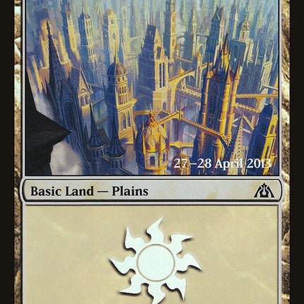 Plains (157) [Dragon's Maze Prerelease Promos]