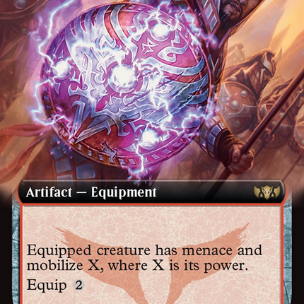 Infantry Shield (Extended Art) [Tarkir: Dragonstorm Commander]
