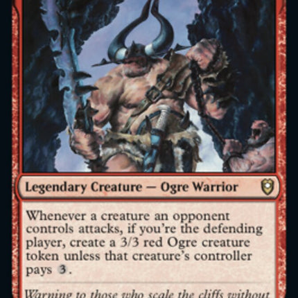 Kazuul, Tyrant of the Cliffs [Commander Legends: Battle for Baldur's Gate]
