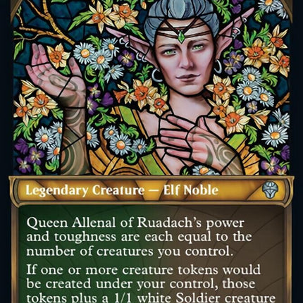 Queen Allenal of Ruadach (Showcase Textured) [Dominaria United]