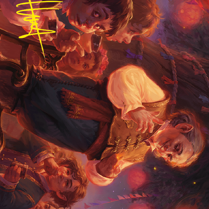 Bilbo, Retired Burglar Art Card (Gold-Stamped Signature) [The Lord of the Rings: Tales of Middle-earth Art Series]