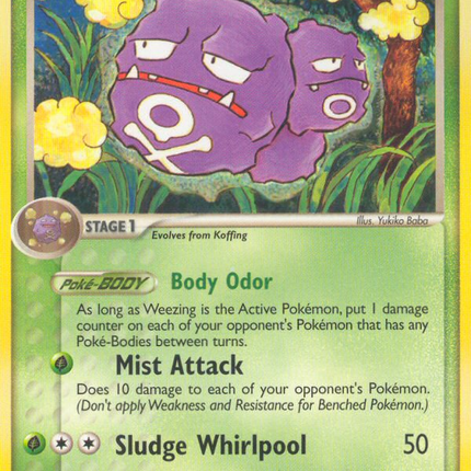 Weezing (33/113) [EX: Delta Species]