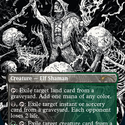 Deathrite Shaman (Borderless) [Secret Lair Countdown Kit]