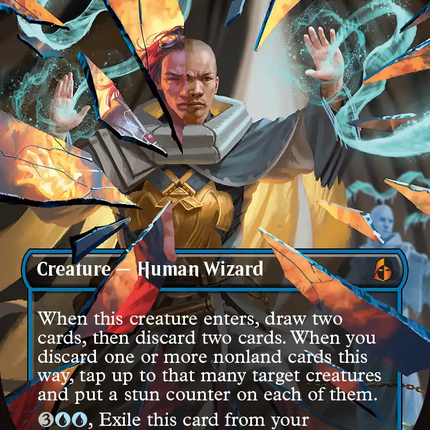 Seasoned Cryomancer (Borderless) (0324) [Reality Fracture]