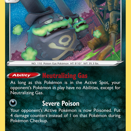 Galarian Weezing (113/192) [Sword & Shield: Rebel Clash]