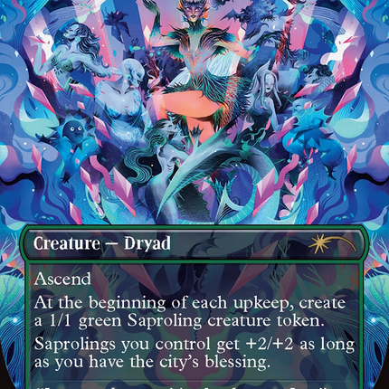 Tendershoot Dryad (Double Rainbow Foil) [Secret Lair Drop Series]