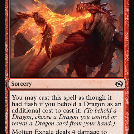 Molten Exhale [Tarkir: Dragonstorm]
