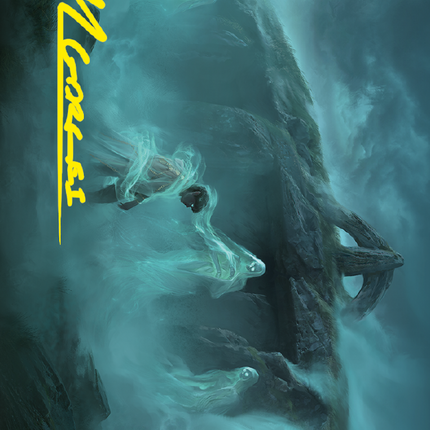 Fog on the Barrow-Downs Art Card (Gold-Stamped Signature) [The Lord of the Rings: Tales of Middle-earth Art Series]