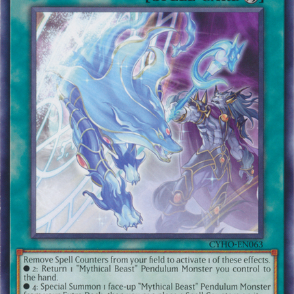 Beast Magic Attack [CYHO-EN063] Common