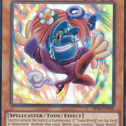 Toon Masked Sorcerer [AP08-EN006] Super Rare
