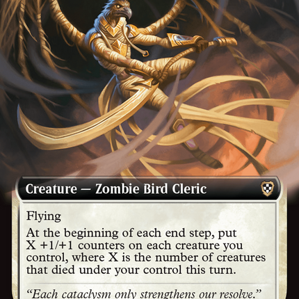 Priest of the Crossing (Extended Art) [Aetherdrift Commander]