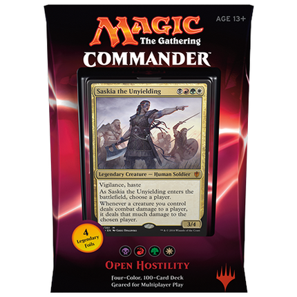 Commander 2016 - Commander Deck (Open Hostility)
