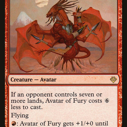 Avatar of Fury [Archenemy: Nicol Bolas]