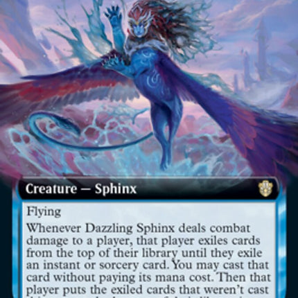 Dazzling Sphinx (Extended Art) [Commander 2021]