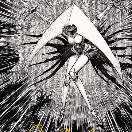 Elesh Norn, Mother of Machines 2 Art Card (Gold-Stamped Signature) [Phyrexia: All Will Be One Art Series]
