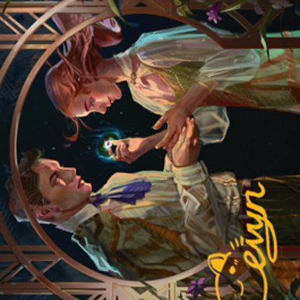 Prosperous Partnership Art Card (Gold-Stamped Signature) [Streets of New Capenna Art Series]