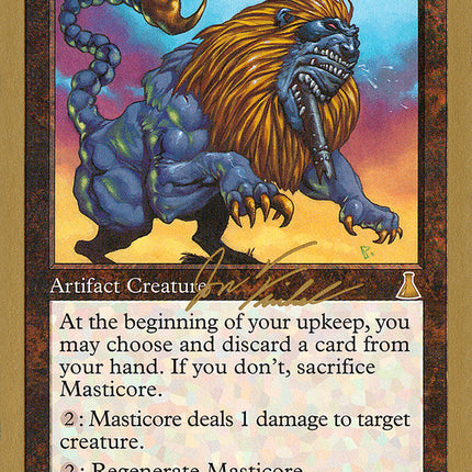 Masticore (Jon Finkel) [World Championship Decks 2000]