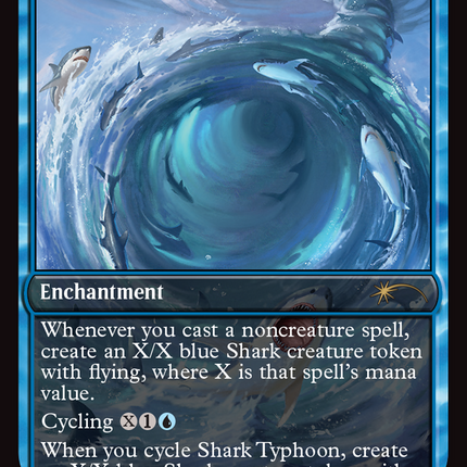 Shark Typhoon (Store Championship) [Bloomburrow Promos]