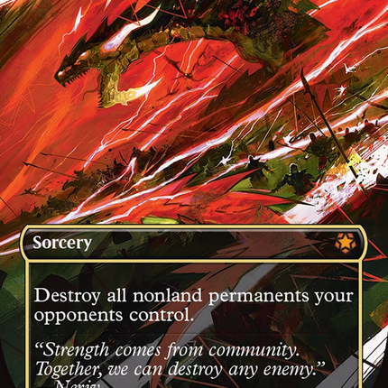 Ruinous Ultimatum (Borderless) [Tarkir: Dragonstorm Special Guests]