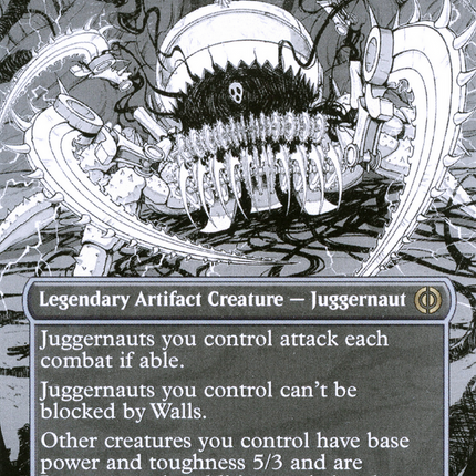 Graaz, Unstoppable Juggernaut (Borderless Manga) [Phyrexia: All Will Be One]
