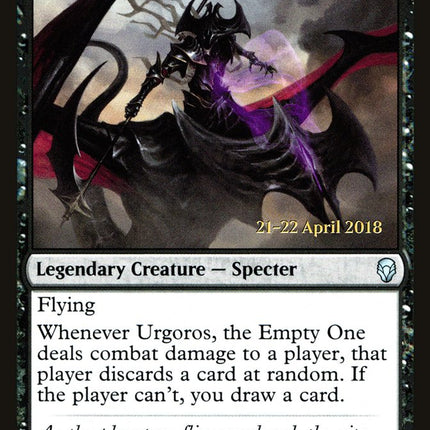 Urgoros, the Empty One [Dominaria Prerelease Promos]