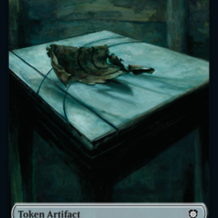 Scrap // Powerstone Double-Sided Token [The Brothers' War Commander Tokens]