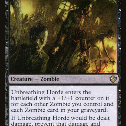Unbreathing Horde [Starter Commander Decks]