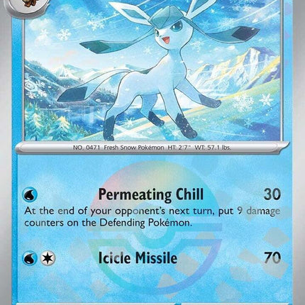 Glaceon (025/131) (Poke Ball Pattern) [Scarlet & Violet: Prismatic Evolutions]