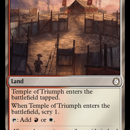 Temple of Triumph (Surge Foil) [Fallout]