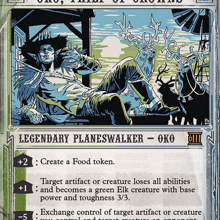 Oko, Thief of Crowns [Outlaws of Thunder Junction: Breaking News]