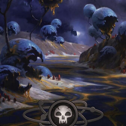 Swamp (488) (Planetary Space-ic Land) (Galaxy Foil) [Unfinity]