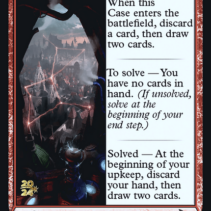 Case of the Crimson Pulse [Murders at Karlov Manor Prerelease Promos]