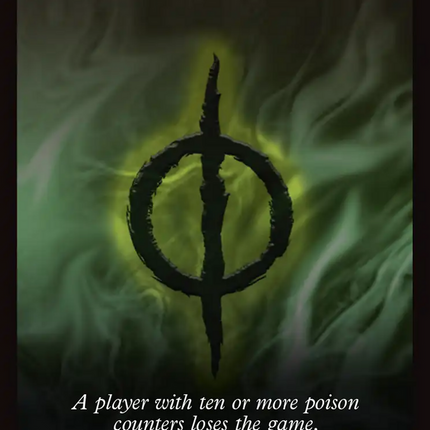Saproling // Poison Counter Double-Sided Token [Lorwyn Eclipsed Tokens]